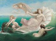 Henri-Pierre Picou Sea nymphs oil